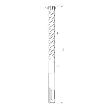 Bosch hamer burgija 20x250x300 mm SDS plus-5X 2608836640-1